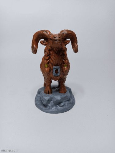 Mountain Guardian Beast – Fantasy Creature