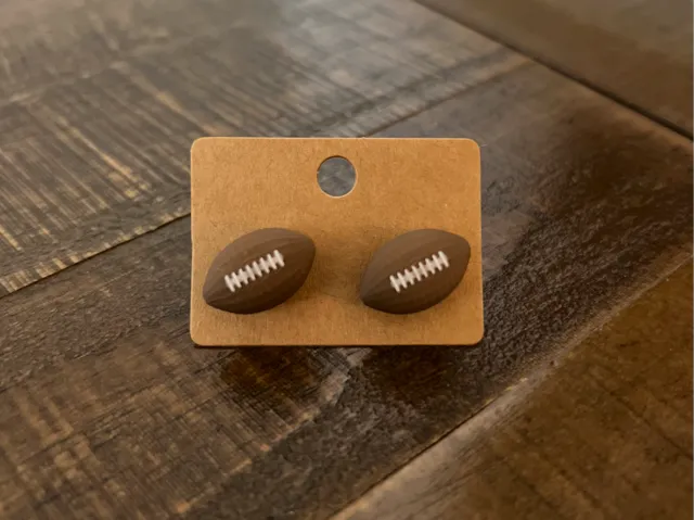 Football Earrings