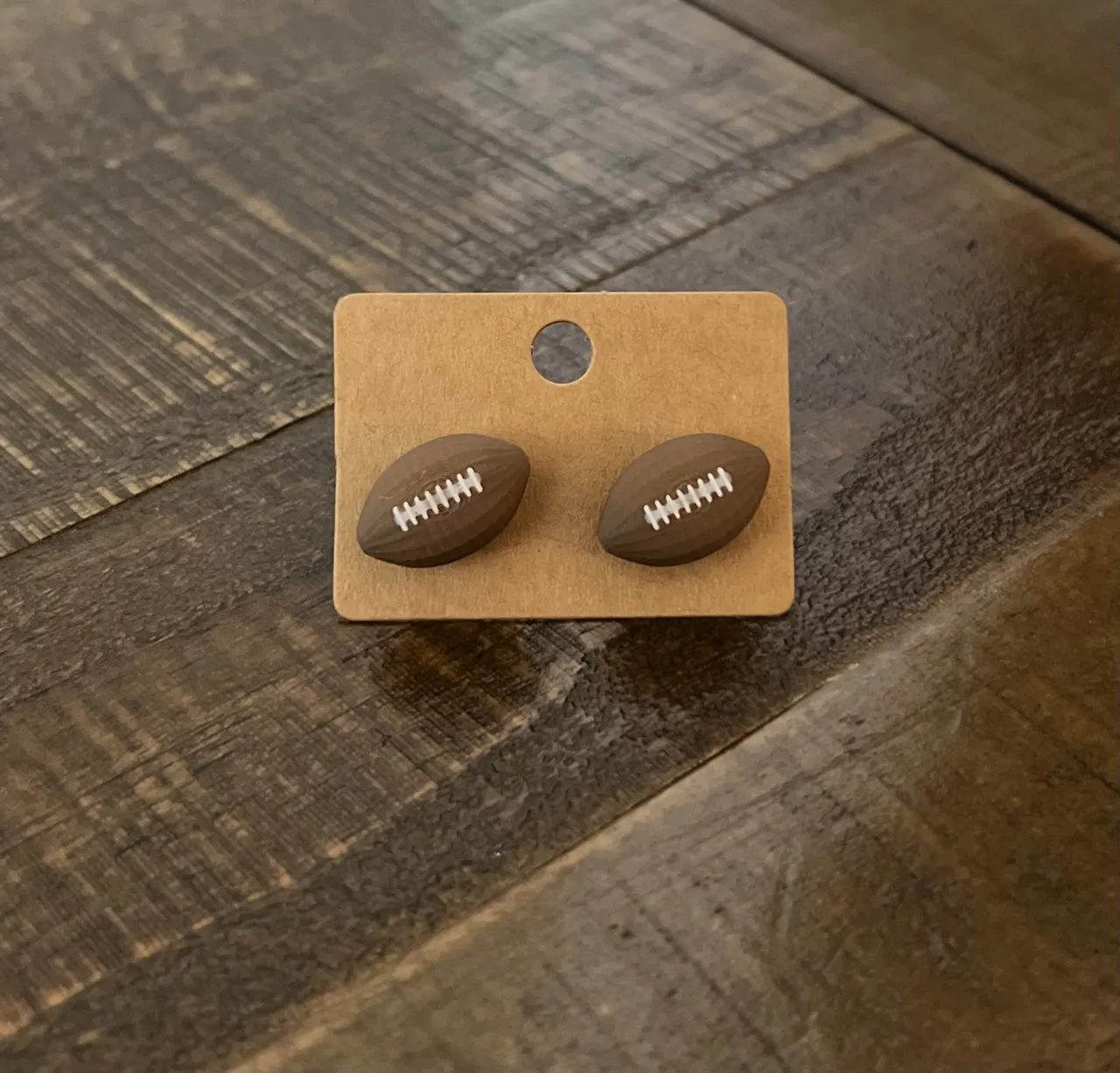 Football Earrings view 2