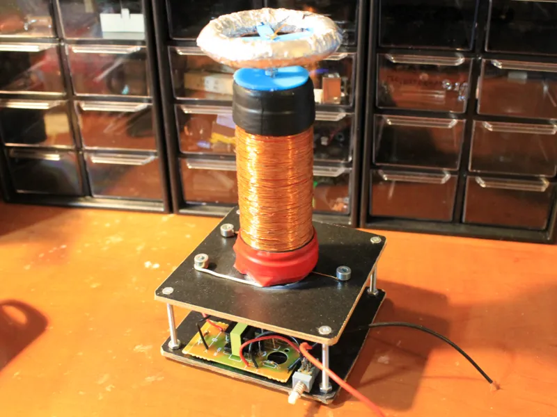 tesla coil up ring