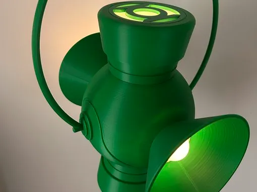 Green Lantern Lamp