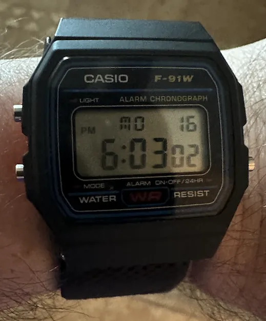 Whoop 4.0 Casio Watch Mount