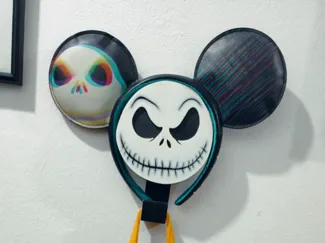 colgador calavera