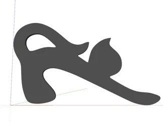 escultura gato