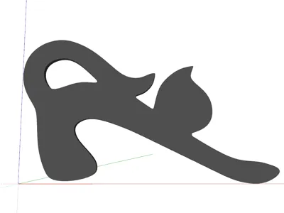 cat sculpture