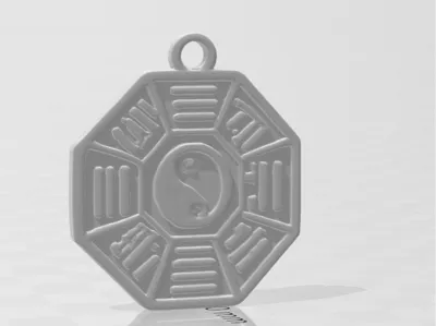 Jack sparrow yin yang coin