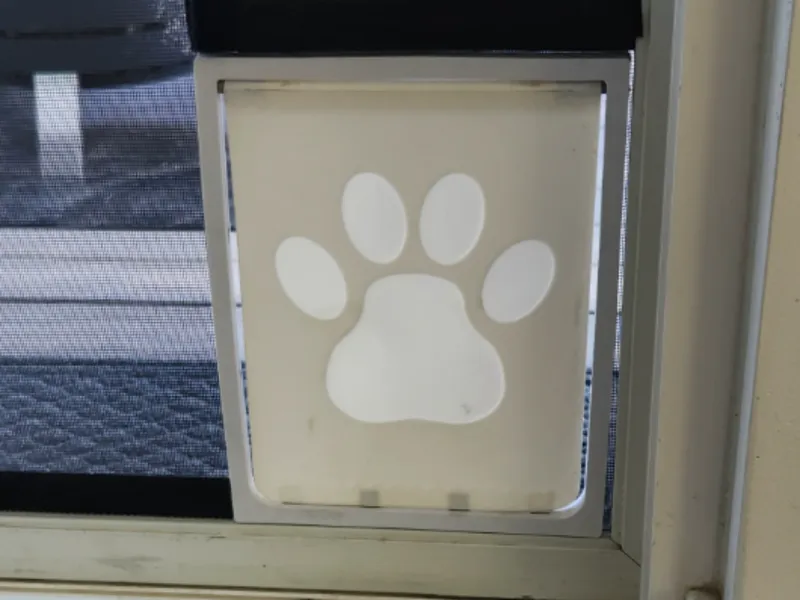 Outdoor Screen Pet Door for Dogs and Cats