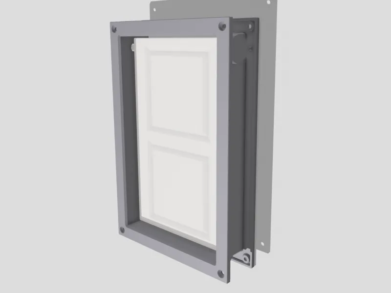 Interior Dog and Cat Door (Pet Door)