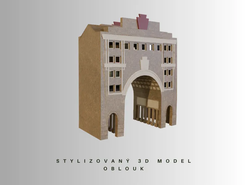 Ostrava Poruba - Stylizovaný Oblouk