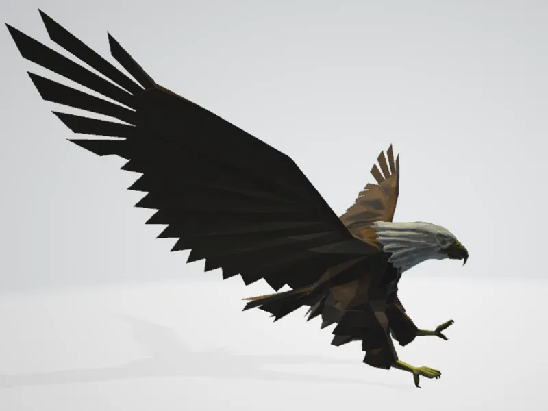 Low Poly Eagle 