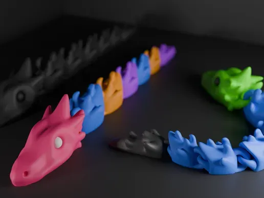 Flexi Dragon - Gelenkig