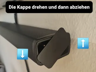 JBL  bar 5.1 seiten abdeckung
