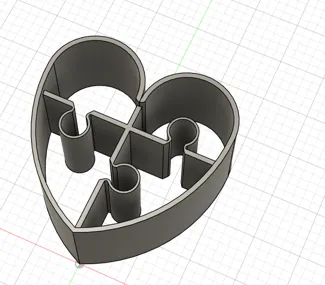 Heart Shaped Cookie Cutter