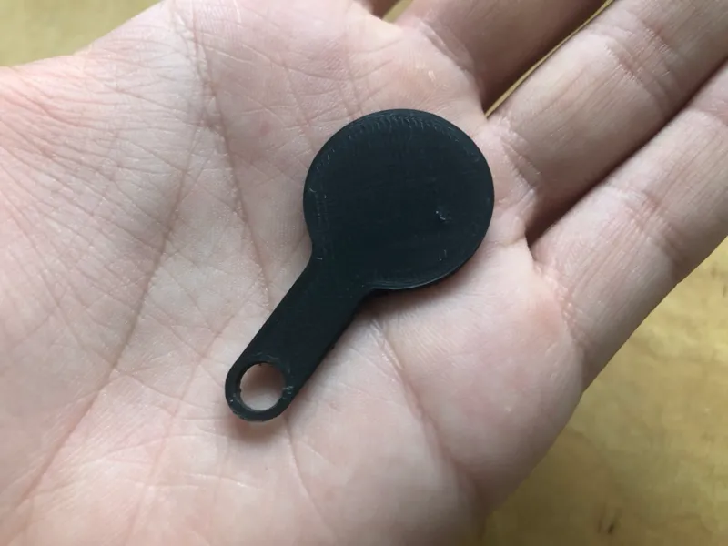 Shopping Cart Coin Keychain (50 Cent)