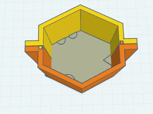 Resizable 3 Part Dice Mold Maker With Registers 