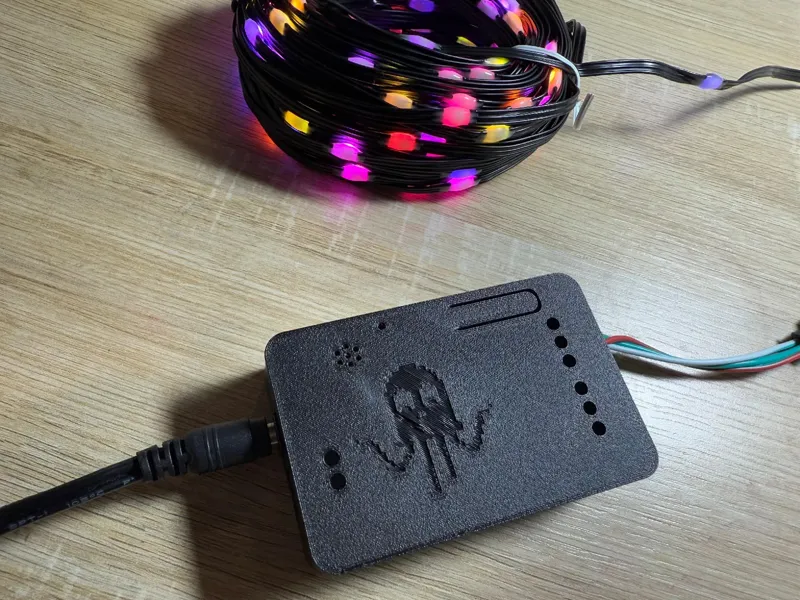 WLED Sound Reactive Controller ESP32 - [CASE]