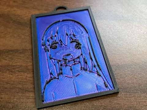 Bocchi the Rock keychain