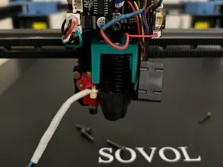 SOVOL SV08 hotend Rapido HF support by AB RIB