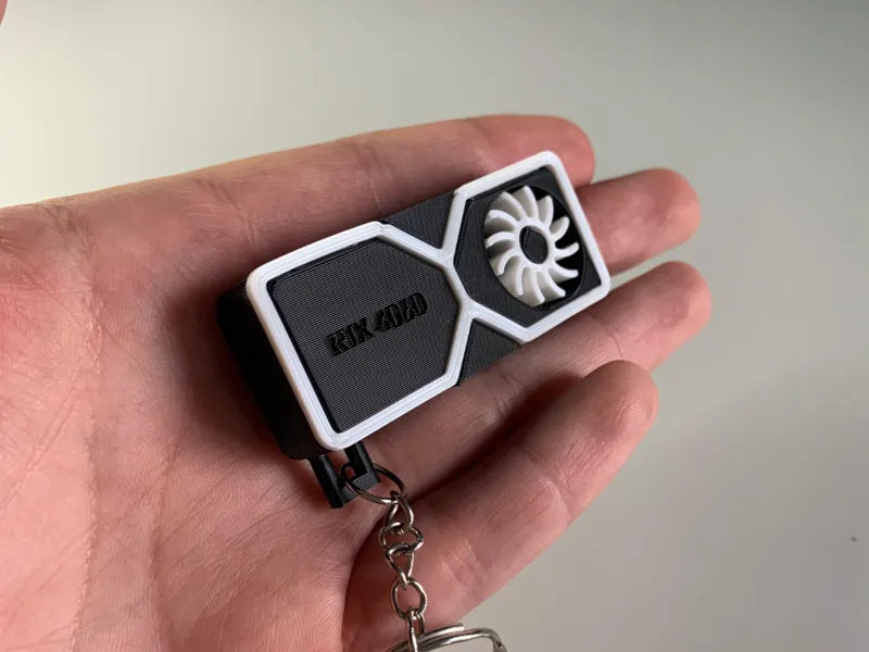 Llavero Tarjeta Gráfica RTX 