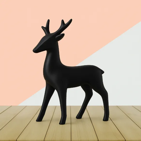 Figurine décorative de cerf