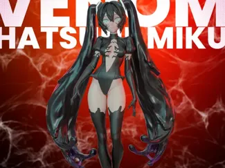 初音未来-毒液版本-新人练习版（支撑、拆解、摆放）