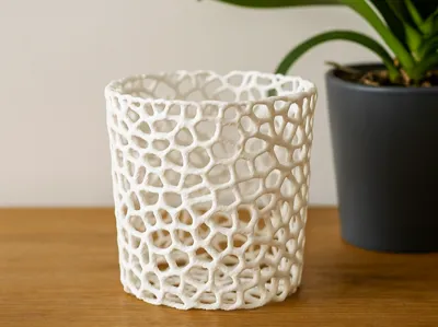 Voronoized cup