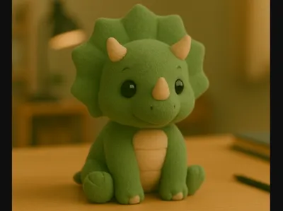 Cute Triceratops