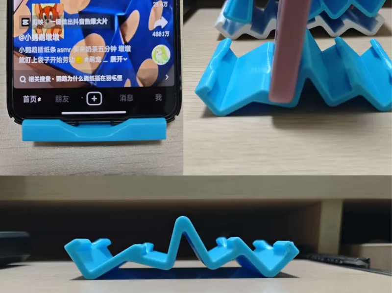多角度手机支架，15°/30°/45°/60°