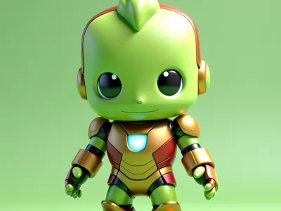 The Hulk in Iron Man armor