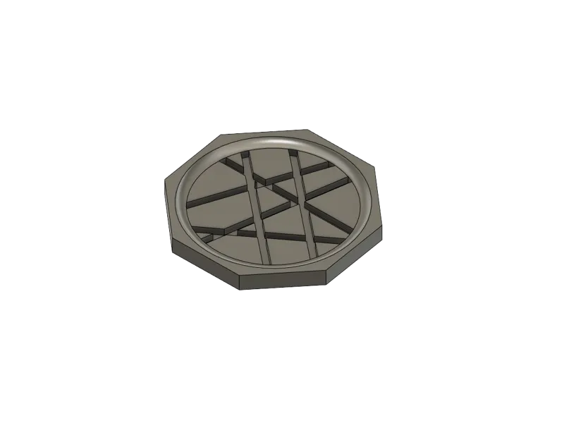 Modern Octagonal Cup Holder 