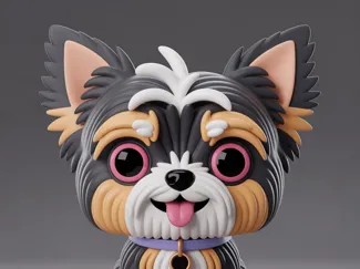 Cute Dog Funko-Style