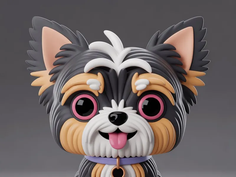 Cute Dog Funko-Style