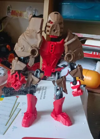 Arathi Armor set for Bionicle/Hero Factory
