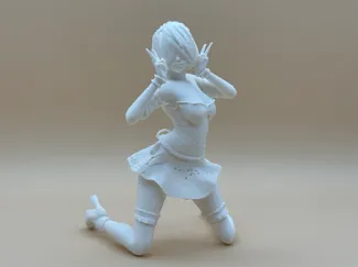 跪着的2B小姐姐