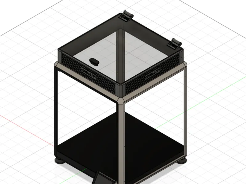 Extención de Altura Tapa Superior Creality K1 Max