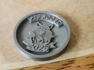 Pig Roast Challenge coin
