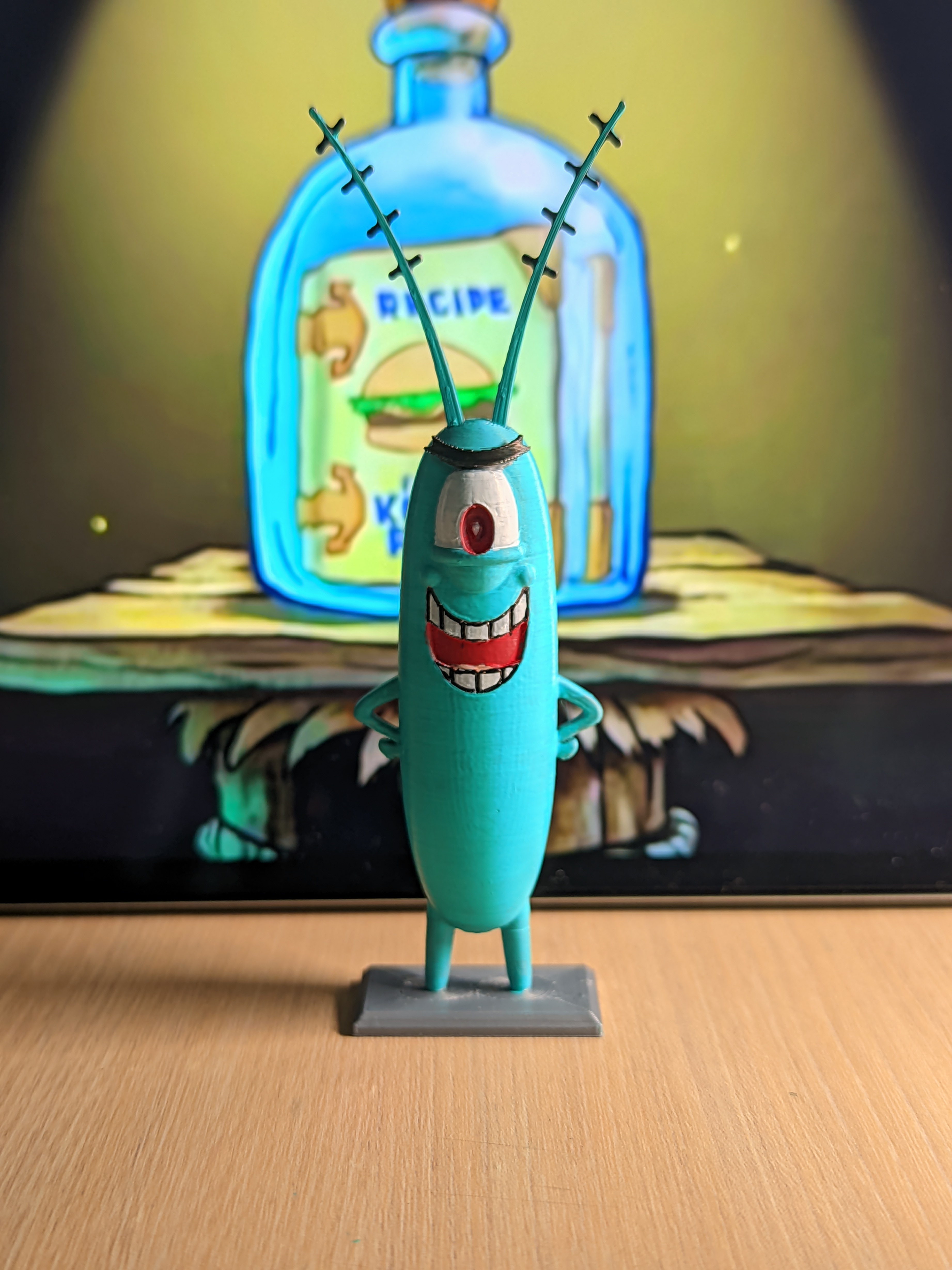 Plankton - Free 3D Print Model - MakerWorld