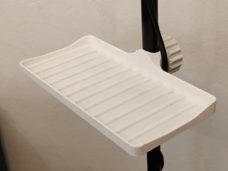 Phone Shelf for IKEA TÅGARP Lamp (for 13 mm rods)