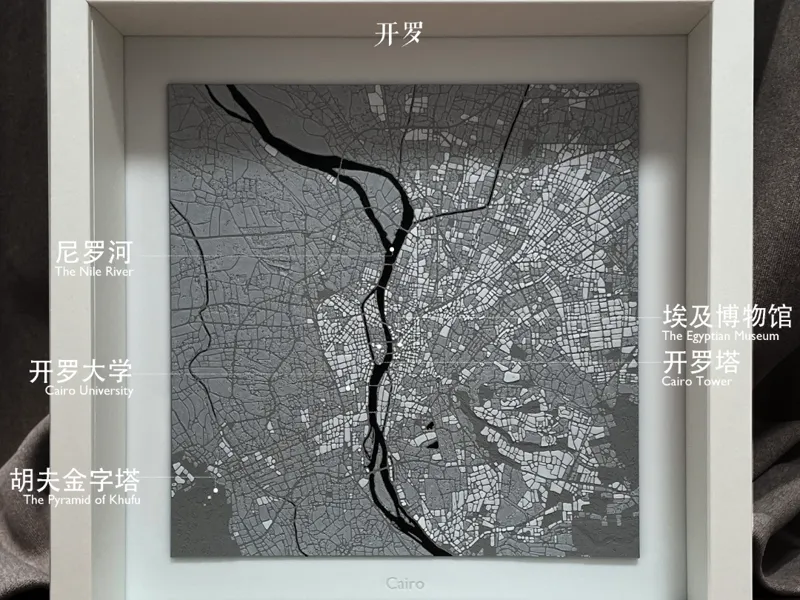 开罗城市肌理 Cairo Texture 1/125K