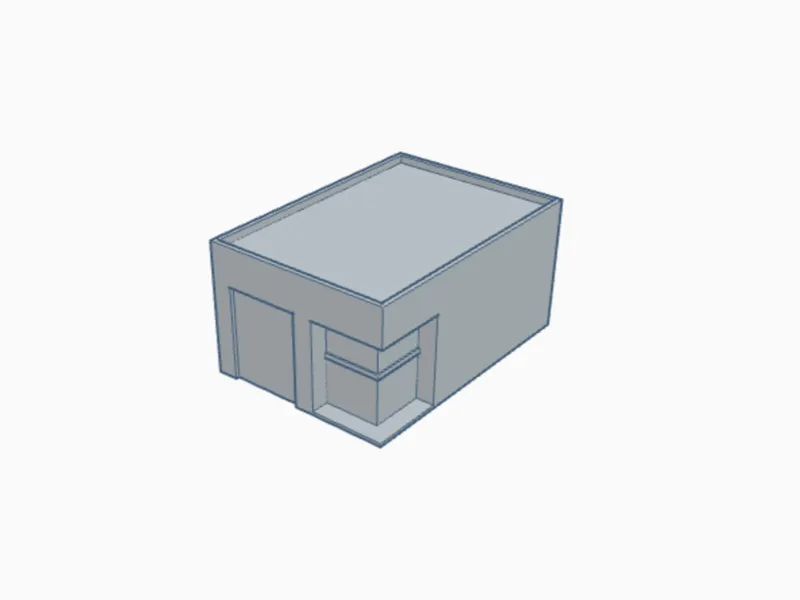 warehouse facade model