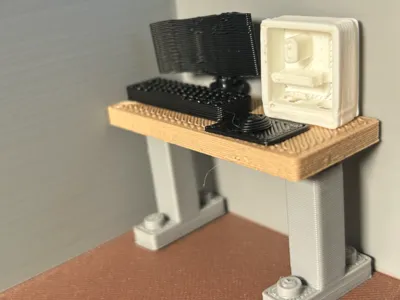 Moc of my gaming setup (building bricks style)