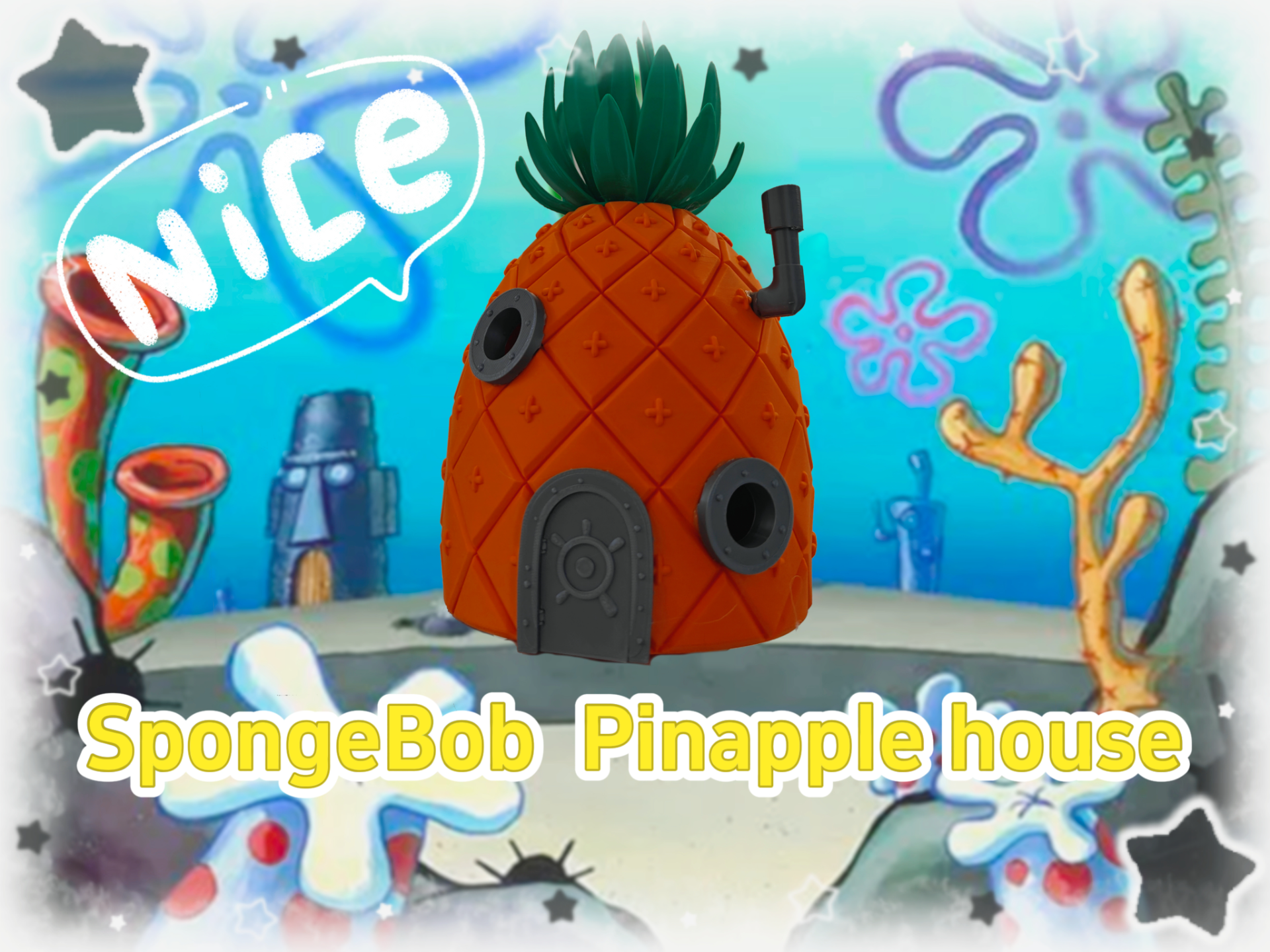 SpongeBob's Pineapple House, featuring expandable interiors. by 我要玩具自由 ...