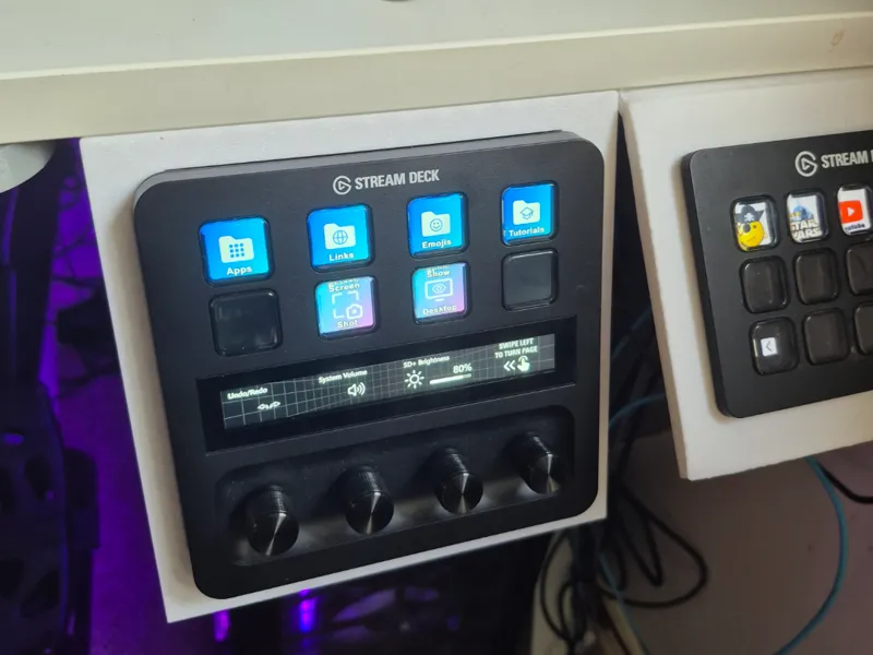 Stream Deck Plus desk mount