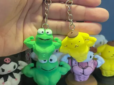 Keroppi keychain