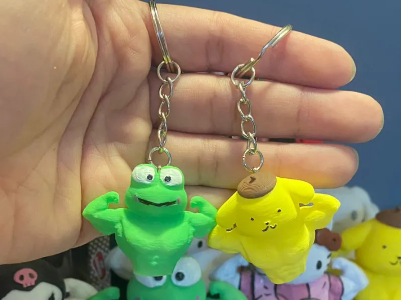 pompompurin keychain
