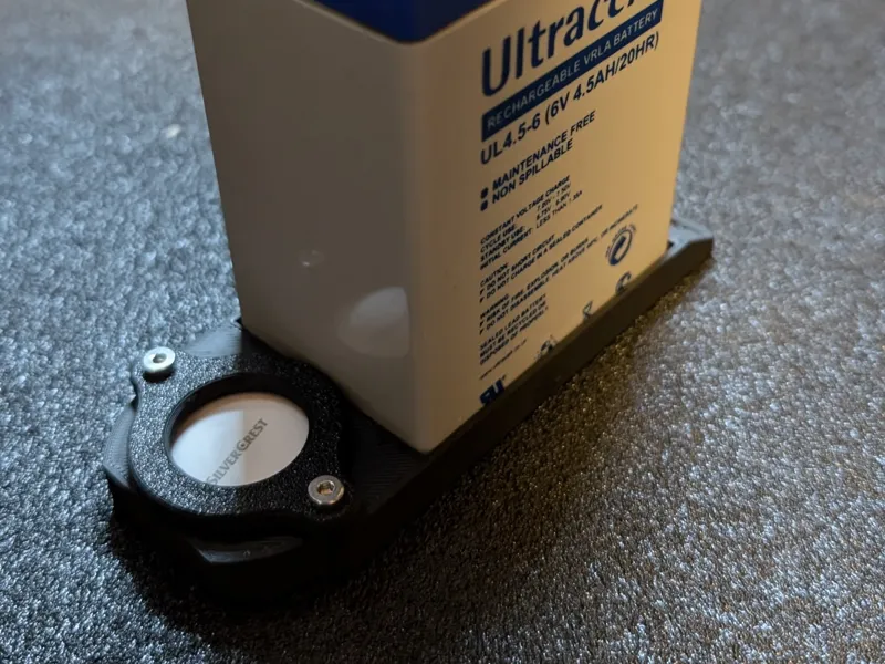 Simson KR51 Schwalbe Batterie- und Airtag-Halter