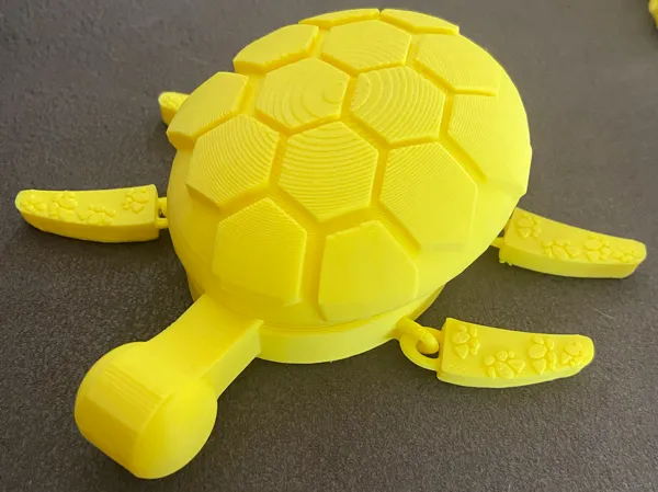 Tortue articulée cliqueuse