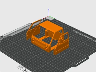 CyberBrick 官方卡车 镂空车窗