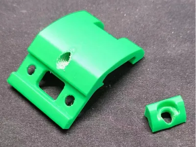 45 Degree Offset Flashlight Mount for M600 or M300