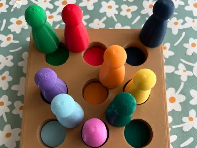 Pegdolls sorting